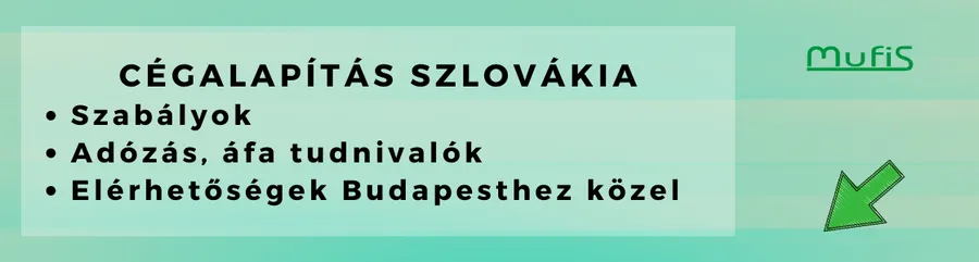 cégalapítás szlovákia